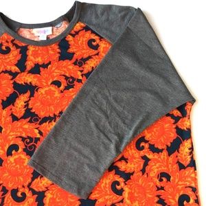 LuLaRoe Randy raglan shirt, Size XL, NWT